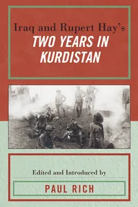 Iraq and Rupert Hay's Two Years in Kurdistan_cover