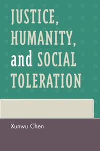 Justice, Humanity and Social Toleration_cover