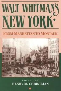 Walt Whitman's New York_cover