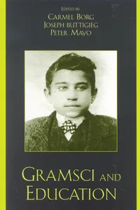 Gramsci and Education_cover