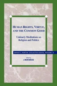 Human Rights, Virtue and the Common Good_cover