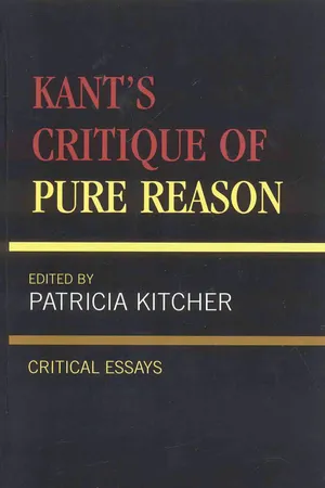 Kant's Critique of Pure Reason
