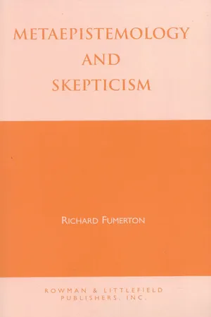 Metaepistemology and Skepticism