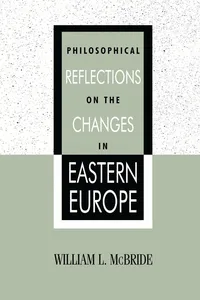 Philosophical Reflections on the Changes in Eastern Europe_cover