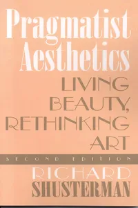 Pragmatist Aesthetics_cover