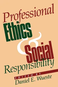 Professional Ethics and Social Responsibility_cover