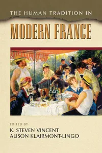 The Human Tradition in Modern France_cover