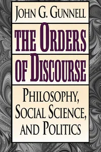 The Orders of Discourse_cover