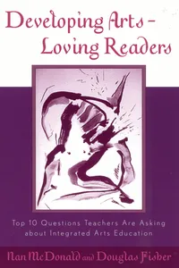 Developing Arts Loving Readers_cover