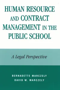Human Resource and Contract Management in the Public School_cover