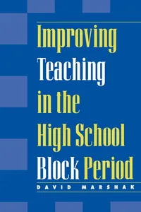 Improving Teaching in the High School Block Period_cover