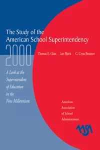 The Study of the American Superintendency, 2000_cover