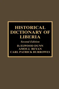Historical Dictionary of Liberia_cover