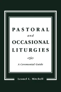 Pastoral and Occasional Liturgies_cover