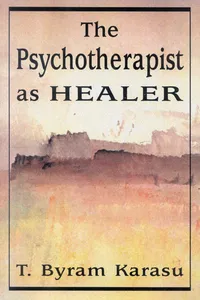 The Psychotherapist as Healer_cover