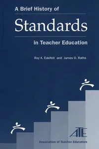 A Brief History of Standards in Teacher Education_cover