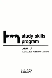 HMS Level B Manual for Workshop Leaders_cover
