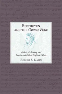 Beethoven and the Grosse Fuge_cover
