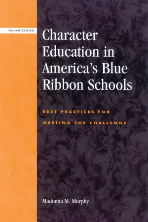 Character Education in America's Blue Ribbon Schools