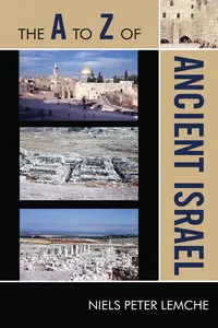 The A to Z of Ancient Israel_cover