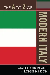 The A to Z of Modern Italy_cover