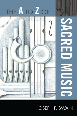 The A to Z of Sacred Music