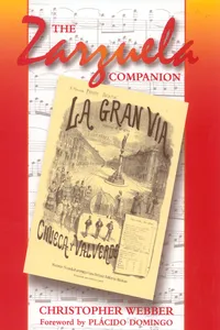 The Zarzuela Companion_cover