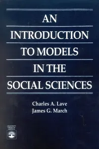 An Introduction to Models in the Social Sciences_cover