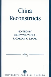 China Reconstructs_cover
