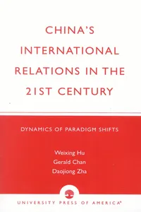 China's International Relations in the 21st Century_cover