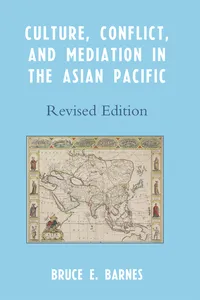 Culture, Conflict, and Mediation in the Asian Pacific_cover
