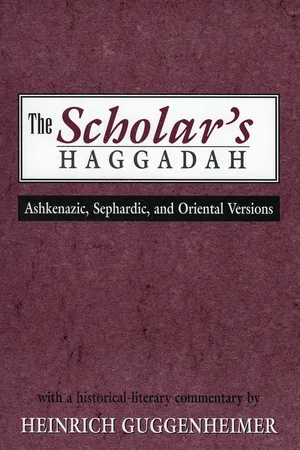 The Scholar's Haggadah