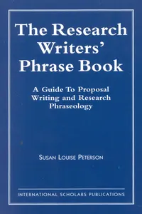 The Research Writer's Phrase Book_cover