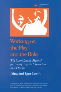 Working on the Play and the Role_cover
