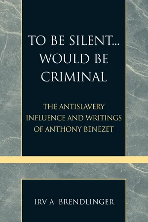 To Be Silent... Would be Criminal