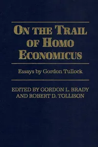 On the Trail of Homo Economicus_cover
