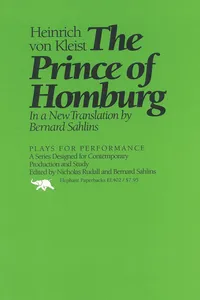 The Prince of Homburg_cover