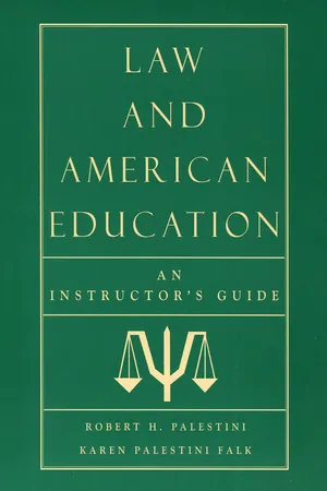 Law and American Education