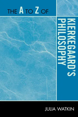 The A to Z of Kierkegaard's Philosophy