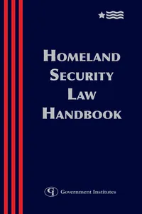 Homeland Security Law Handbook_cover