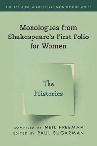 Monologues from Shakespeare’s First Folio for Women_cover