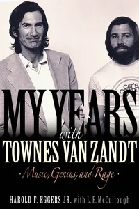 My Years with Townes Van Zandt_cover