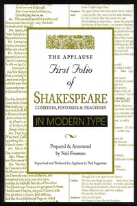 Applause First Folio of Shakespeare in Modern Type_cover