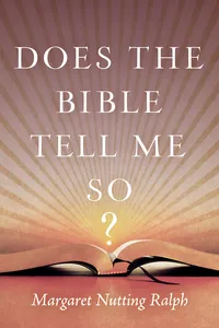 Does the Bible Tell Me So?_cover