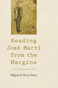 Reading José Martí from the Margins_cover