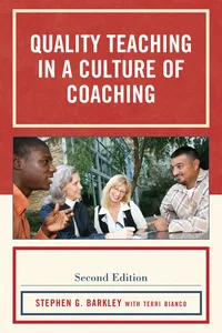 Quality Teaching in a Culture of Coaching_cover