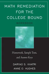 Math Remediation for the College Bound_cover