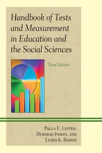 Handbook of Tests and Measurement in Education and the Social Sciences_cover