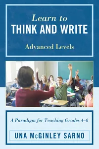 Learn to Think and Write_cover