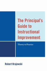 The Principal's Guide to Instructional Improvement_cover